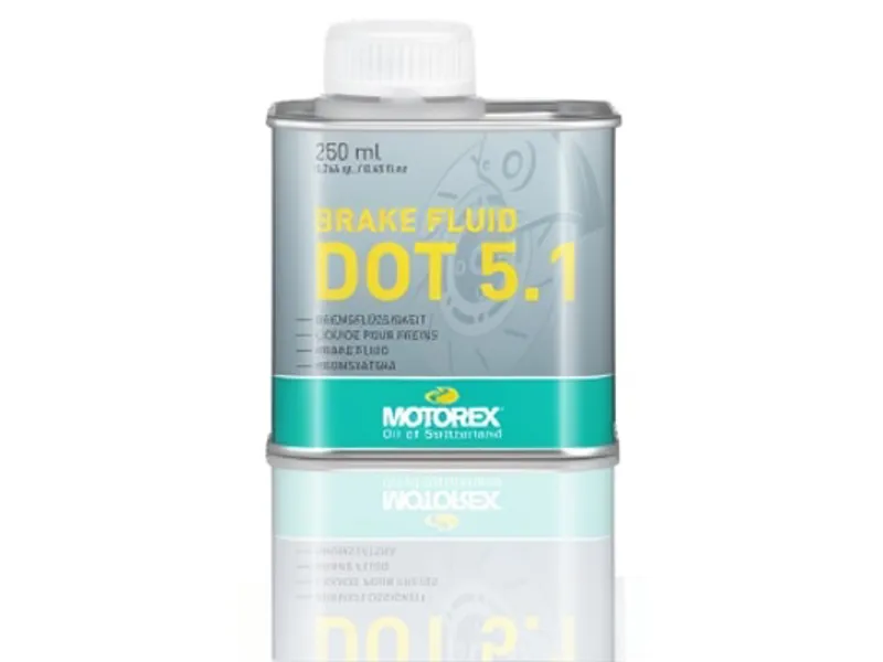 Motorex Dot 5.1 Brake Fluid in Silver/Green-1