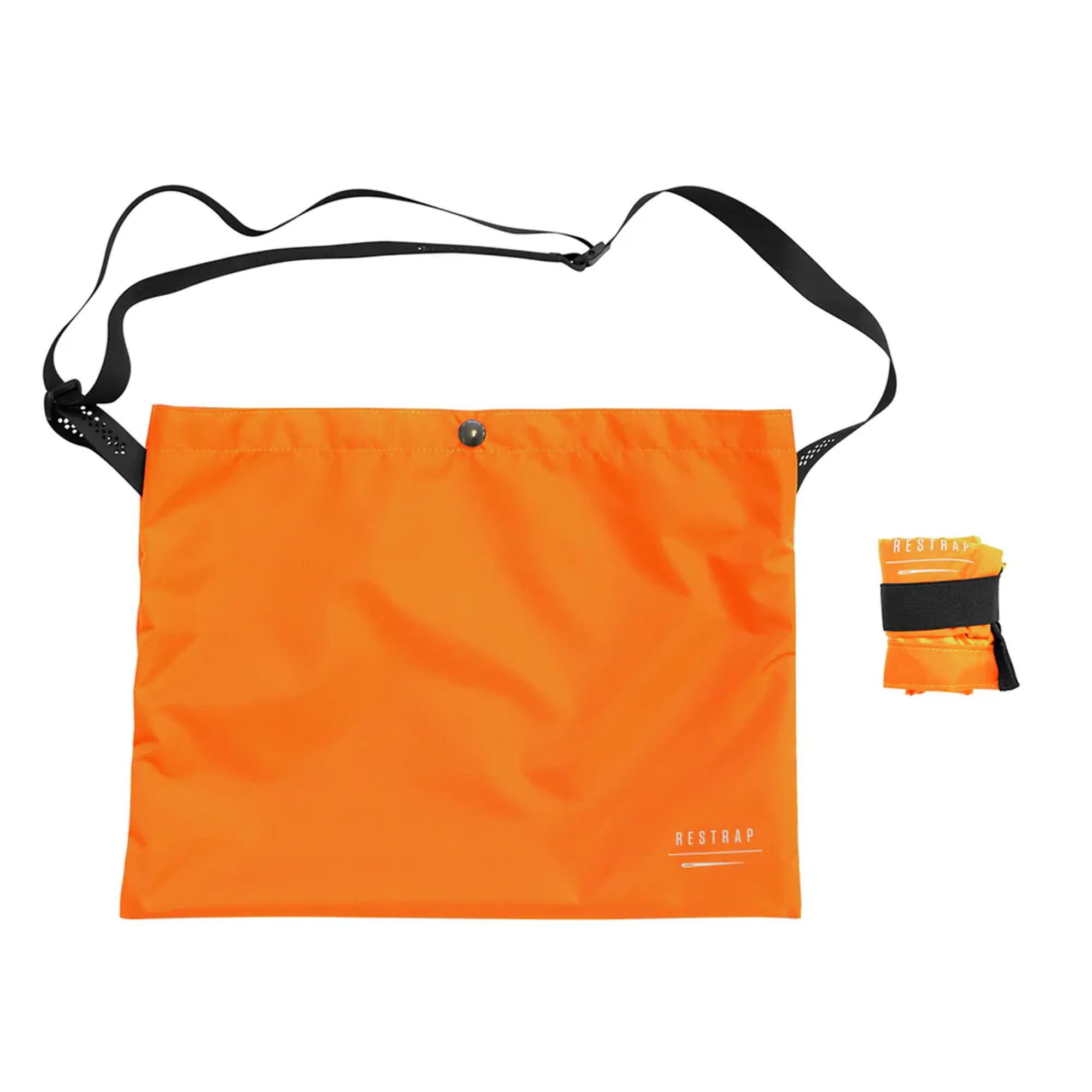 Resat Bag Rounds Restrap Race Musette 3L Bag in Orange