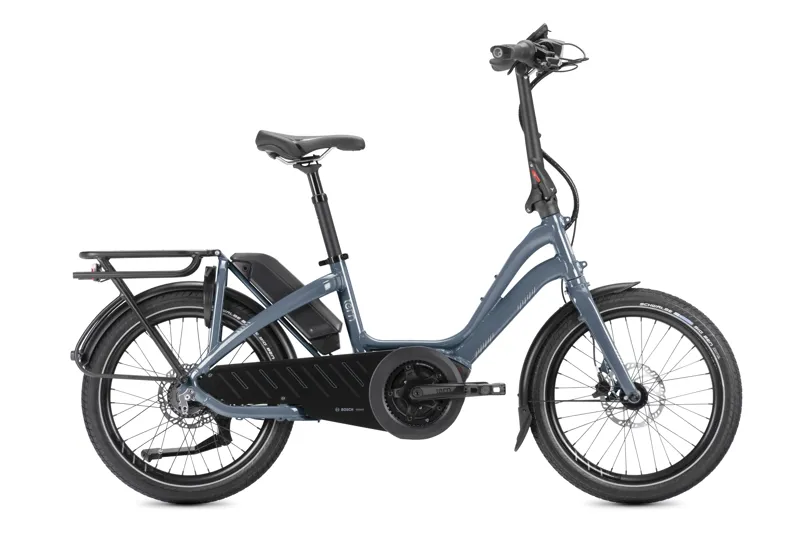 Balfes Bikes Tern NBD S5i Active Plus Electric Cargo Bike in Gloss Metallic Blue | Free postage over £30, £10 off first order, price match & 0% finance.