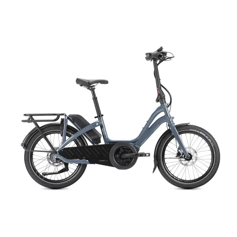 Balfes Bikes Tern NBD S5i Active Plus Electric Cargo Bike in Gloss Metallic Blue | Free postage over £30, £10 off first order, price match & 0% finance.