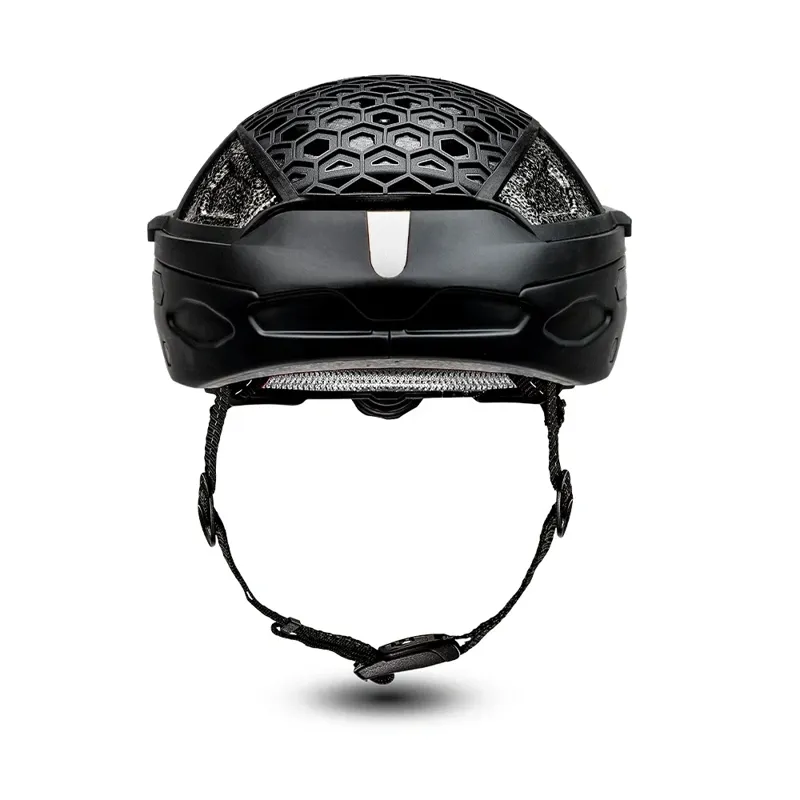 Newlane Foldable Bike Helmet in Black/White-1