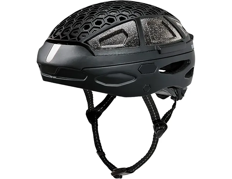 Newlane Foldable Bike Helmet in Black/White