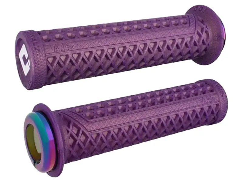 ODI Vans v2.1 MTB Lock On Grips 135mm in Purple LE