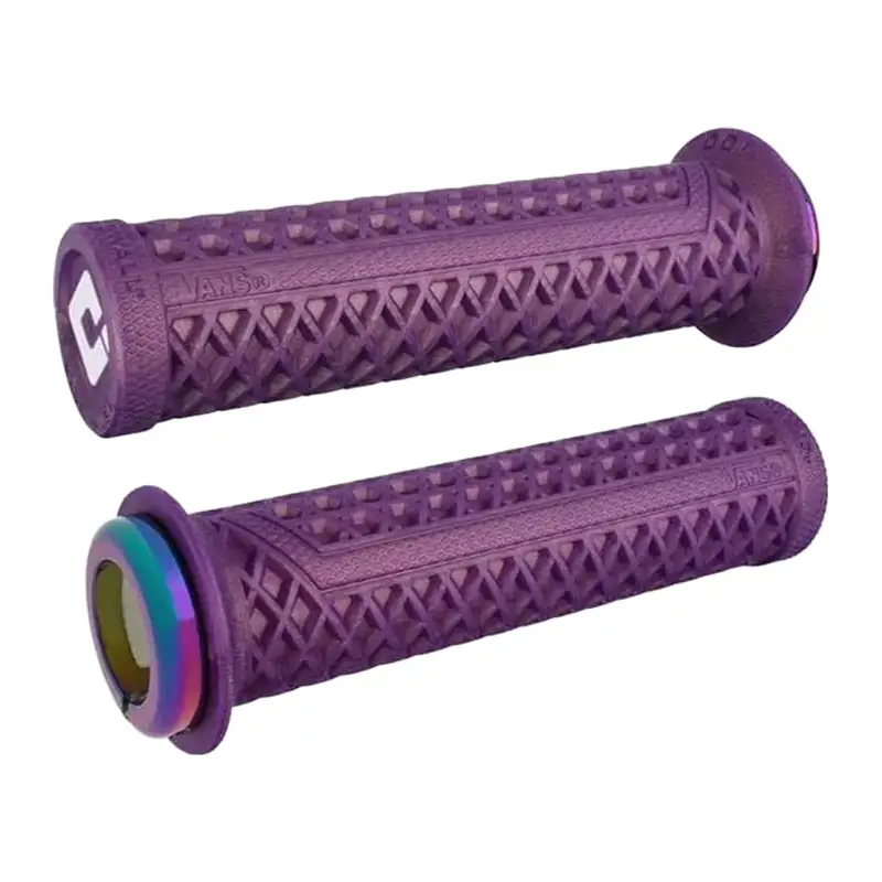 Balfes Bikes Odi ODI Vans v2.1 MTB Lock On Grips 135mm in Purple LE | Free postage over £30, £10 off first order, price match & 0% finance.