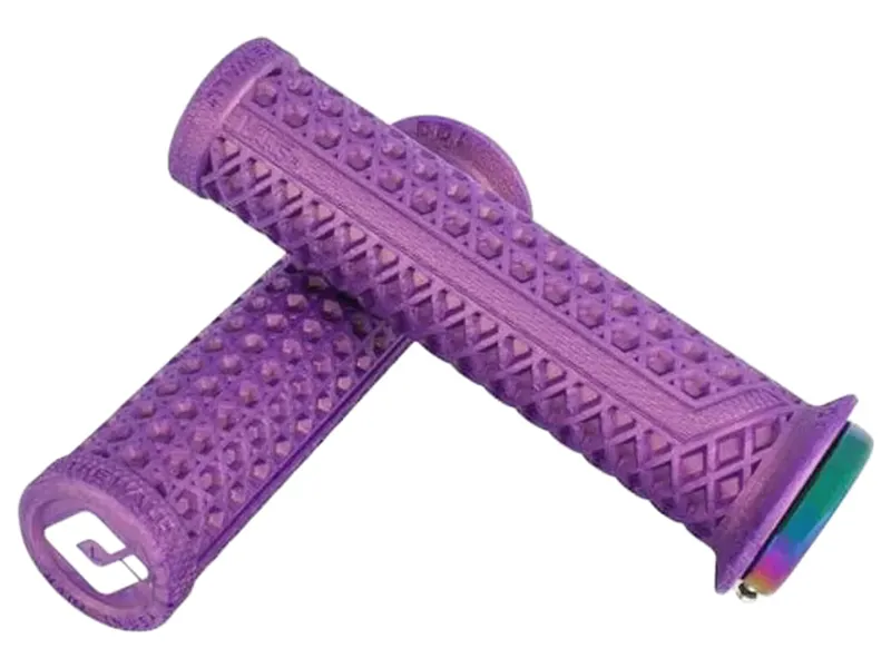 ODI Vans v2.1 MTB Lock On Grips 135mm in Purple LE-1