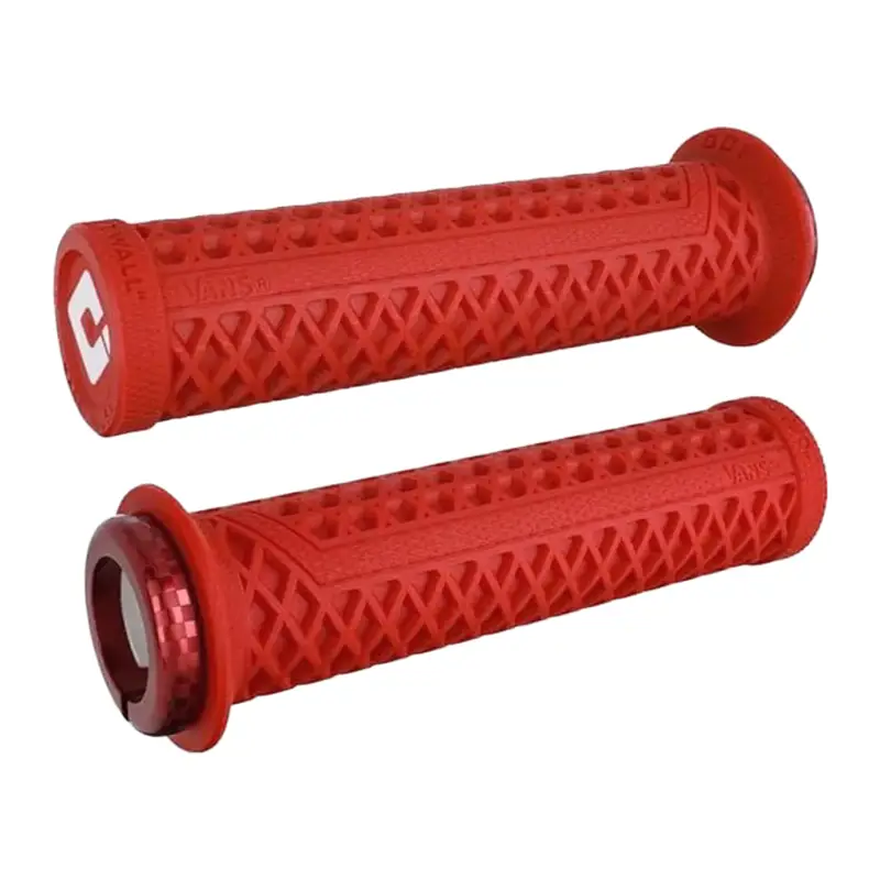 Balfes Bikes Odi ODI Vans v2.1 MTB Lock On Grips 135mm in Red | Free postage over £30, £10 off first order, price match & 0% finance.