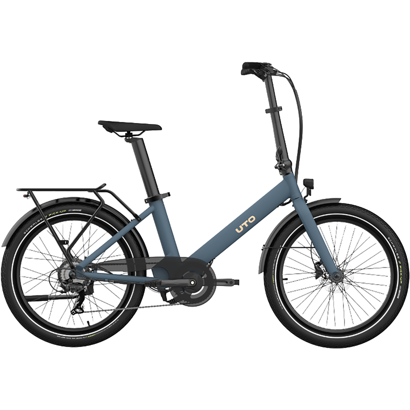 Balfes Bikes Uto UTO Evening OG24 Electric Folding Bike 2027 in Ocean Blue | Free postage over £30, £10 off first order, price match & 0% finance.