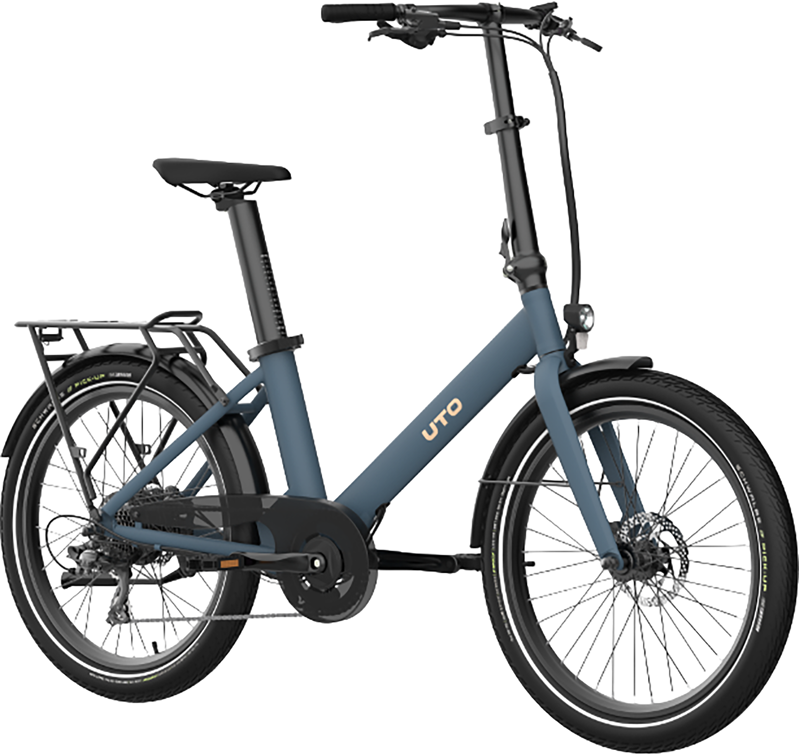 UTO Evening OG24 Electric Folding Bike 2027 in Ocean Blue-1
