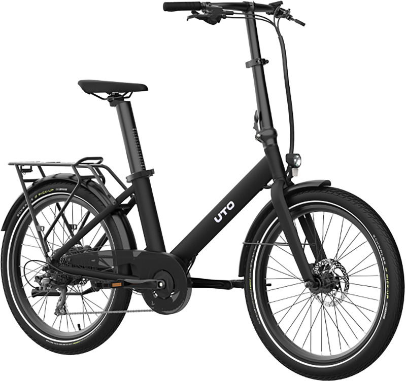 UTO Evening OG24 Electric Bike in Onyx Black-2