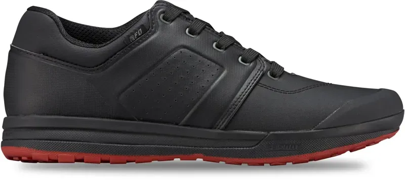 ONE OFF Specialized 2FO DH Clip Mountain Bike Shoes Size 38 in Black/Redwood