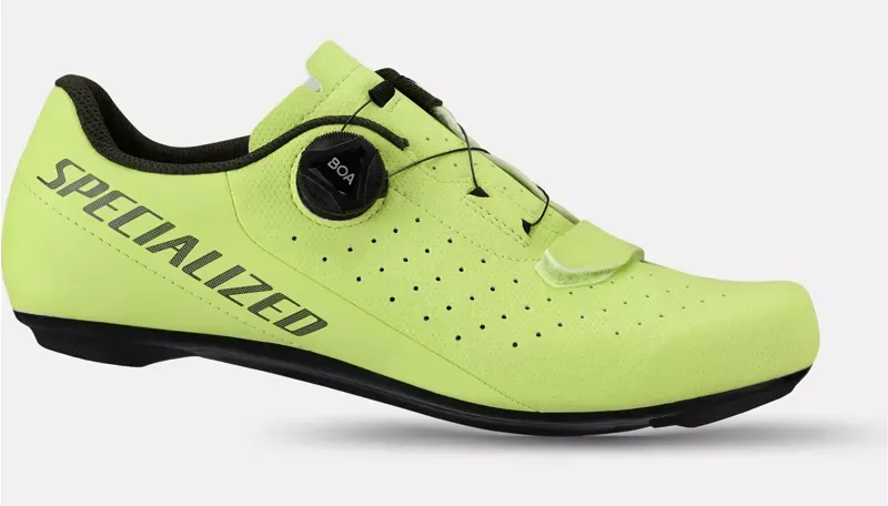 ONE OFF Specialized Torch 1.0 Road Shoes Size 36 in Limestone/Oak Green