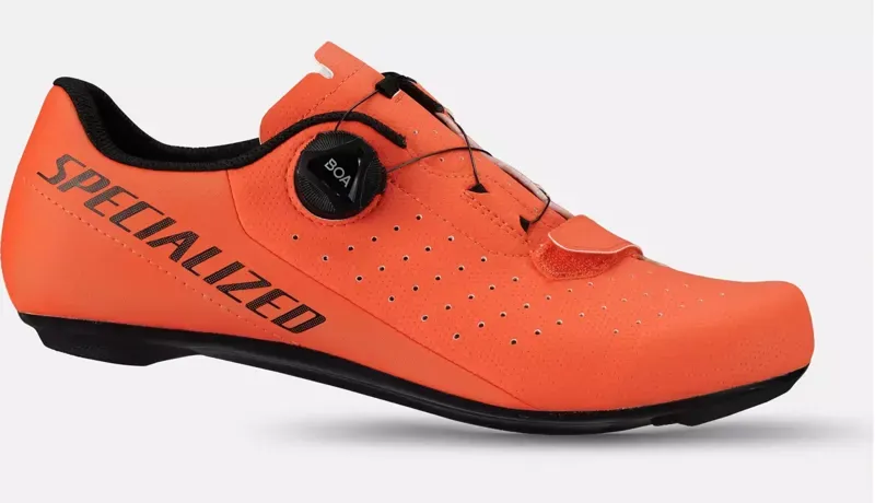 ONE OFF Specialized Torch 1.0 Road Shoes Size 37 in Cactus/Dune White/Rusted Red