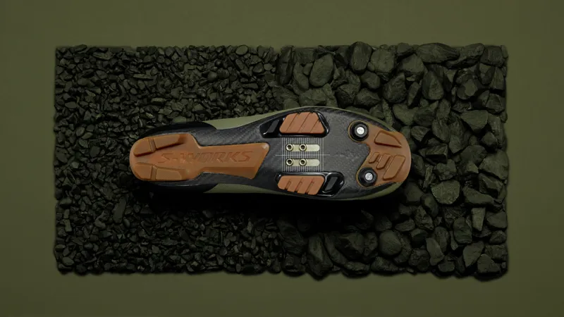 Specialized S-Works Recon Lace Gravel MTB Shoes in Oak Green-2