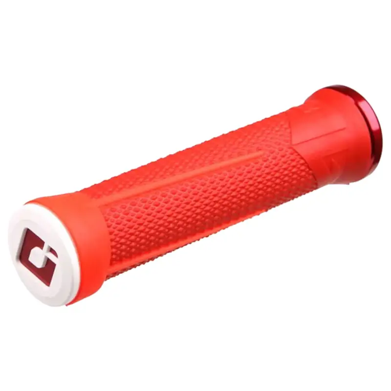 Balfes Bikes Odi AG1 MTB Lock On Grips 135mm in Red | Free postage over £30, £10 off first order, price match & 0% finance.