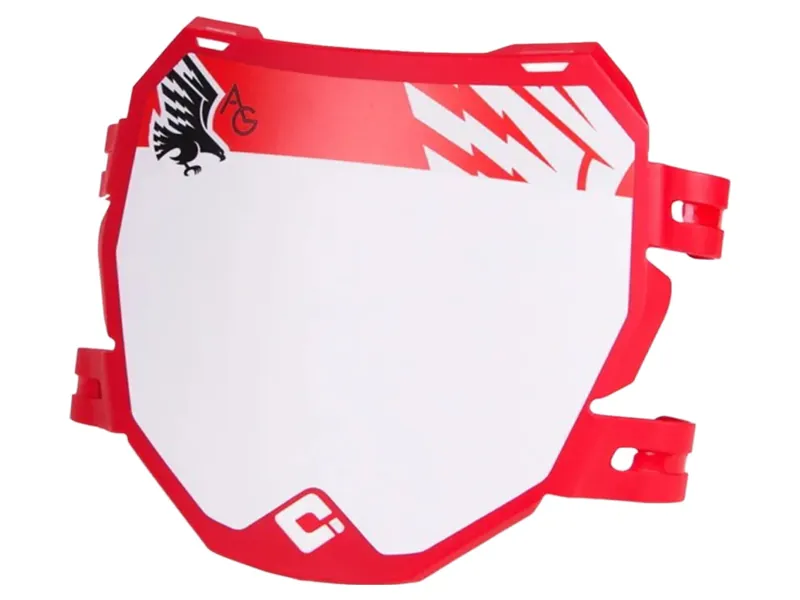 Odi DH Number Plate in Red