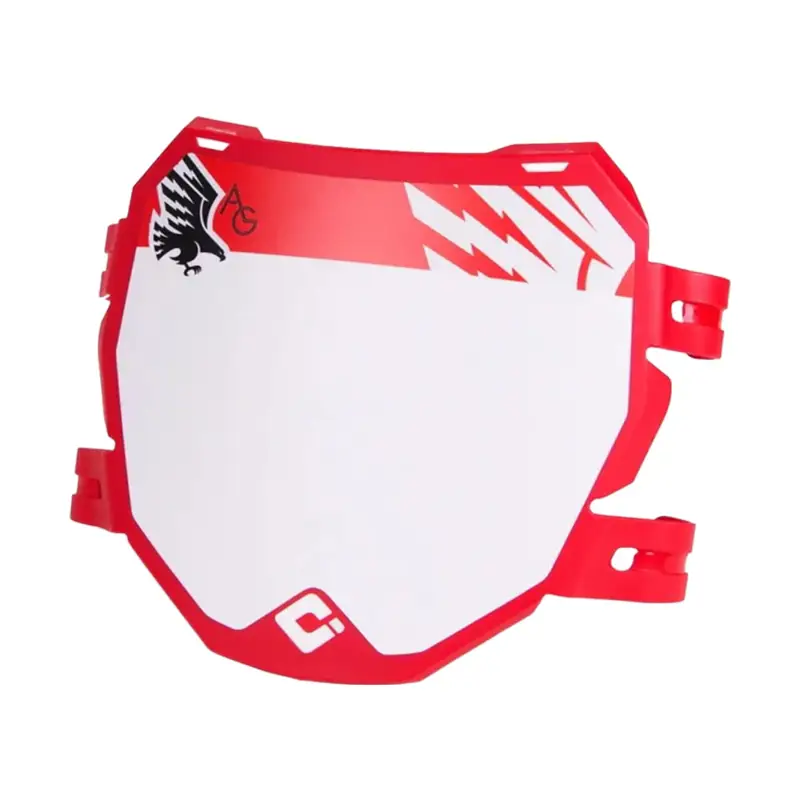 Balfes Bikes Odi DH Number Plate in Red | Free postage over £30, £10 off first order, price match & 0% finance.