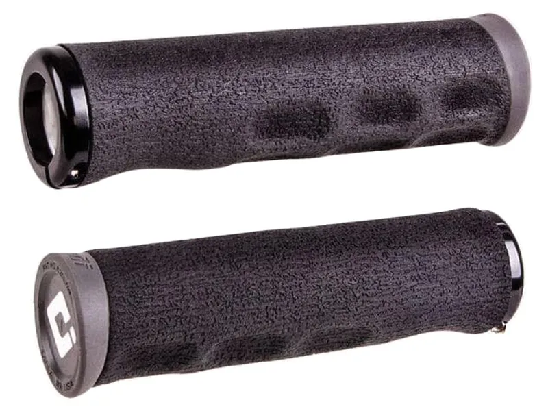 Odi Dread Lock MTB Grips 130mm in Black/Grey