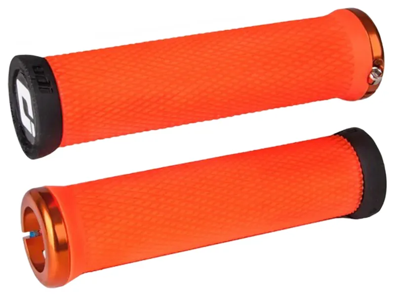 Odi Elite Motion MTB Lock On Grips 130mm in Orange
