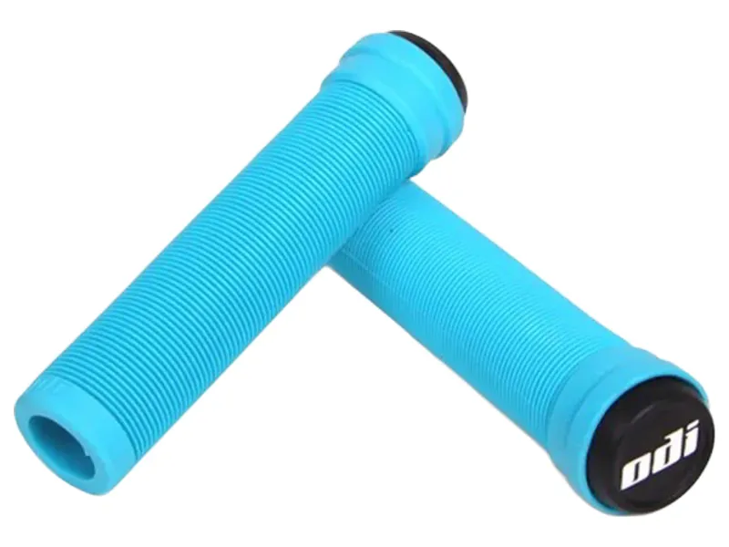 Odi Longneck Pro Soft BMX/Scooter Grips 135mm in Aqua