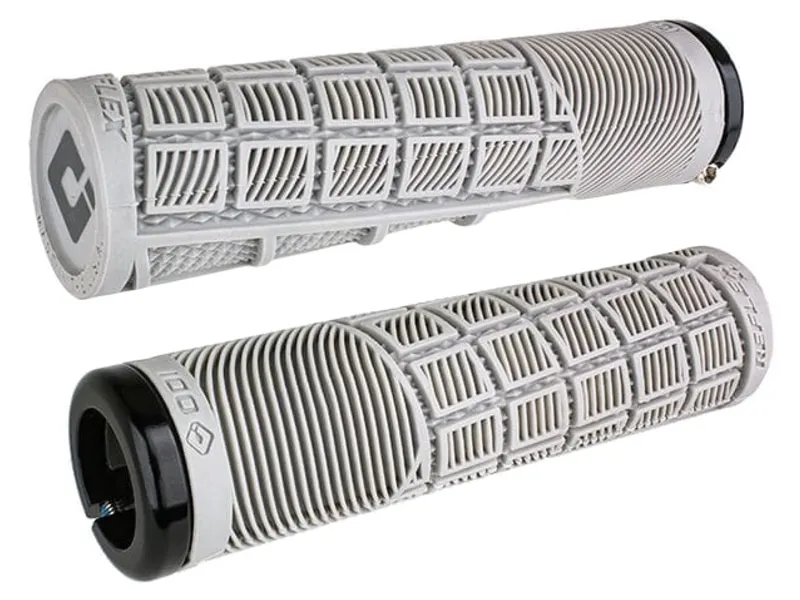 Odi Reflex XL MTB Lock On Grips 135mm in Grey