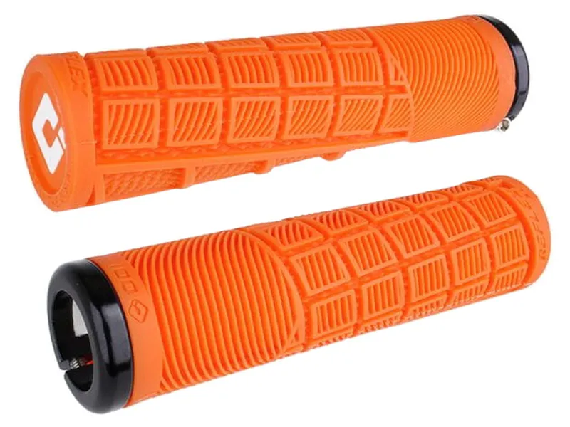 Odi Reflex XL MTB Lock On Grips 135mm in Orange