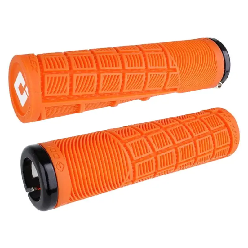 Balfes Bikes Odi Reflex XL MTB Lock On Grips 135mm in Orange | Free postage over £30, £10 off first order, price match & 0% finance.