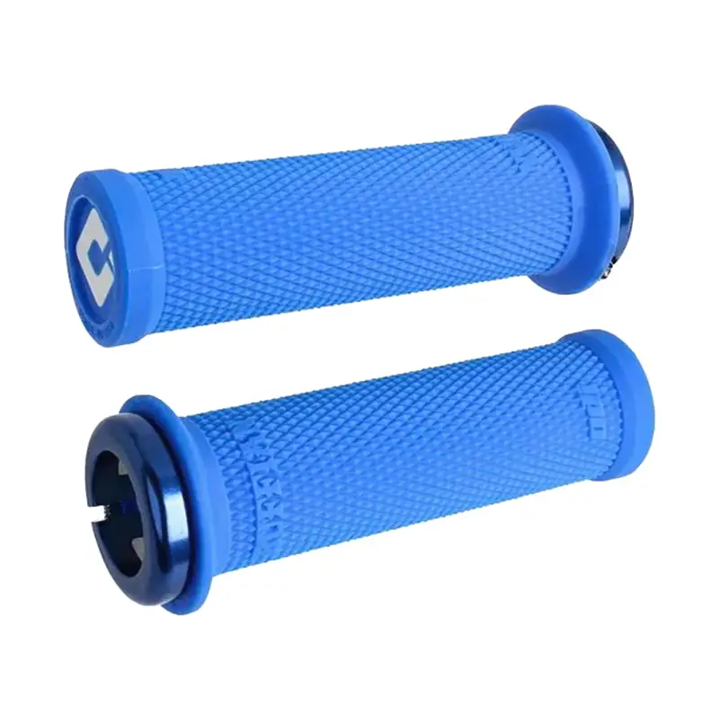 Balfes Bikes Odi Ruffian Mini BMX Lock On Grips 110mm in Blue | Free postage over £30, £10 off first order, price match & 0% finance.