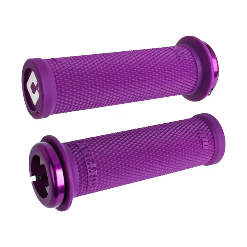 Balfes Bikes Odi Ruffian Mini BMX Lock On Grips 110mm in Purple | Free postage over £30, £10 off first order, price match & 0% finance.