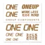 OneUp Decal Kit in SRAM Matte Bronze