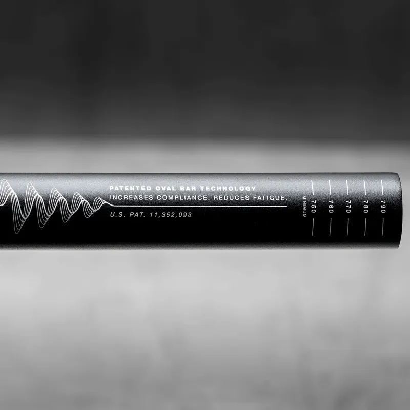 OneUp 35mm Diameter 800mm Wide 20mm Rise Aluminium Handlebar in Black-2