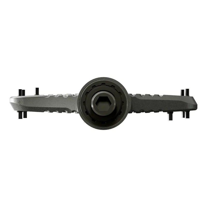 OneUp Flat Aluminium Pedals in Grey-4