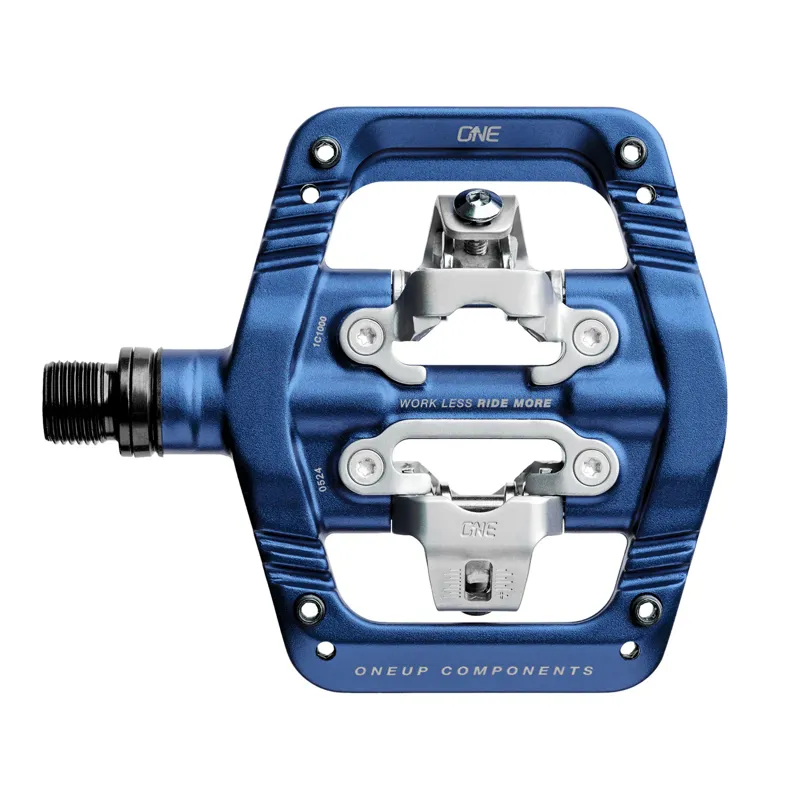 OneUp Clip Pedals in Dark Blue-1