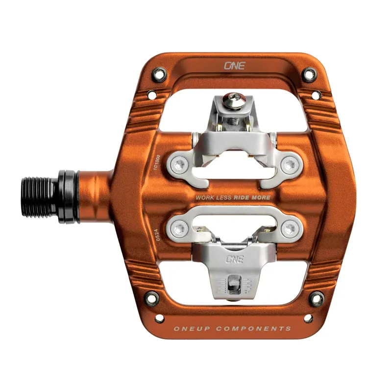OneUp Clip Pedals in Orange-1