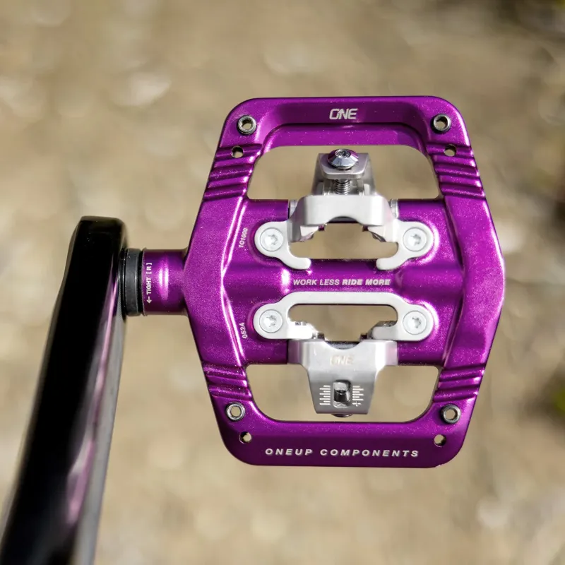 OneUp Clip Pedals in Purple-6