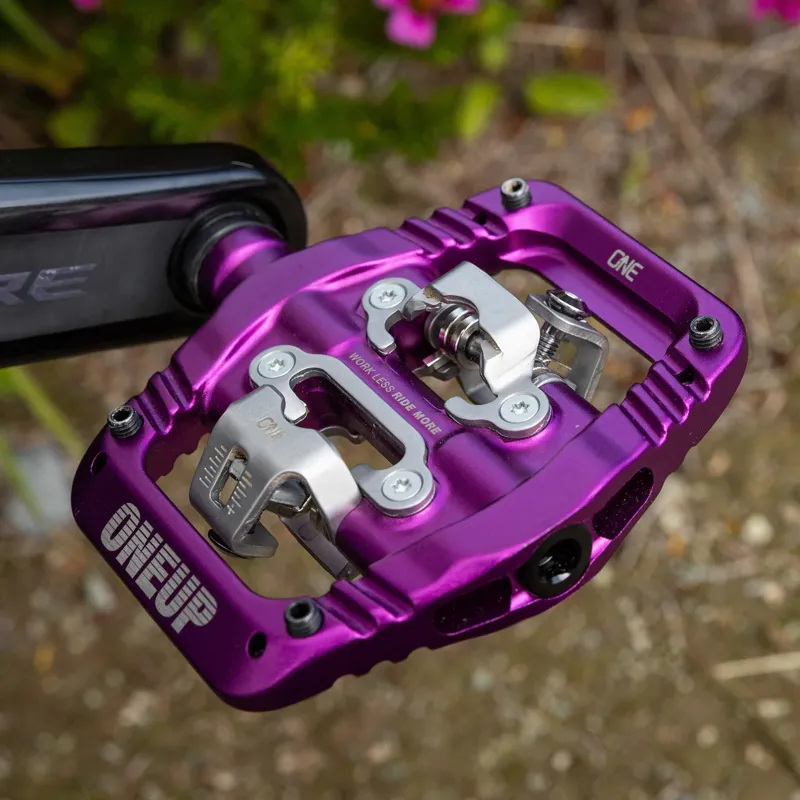 OneUp Clip Pedals in Purple-9