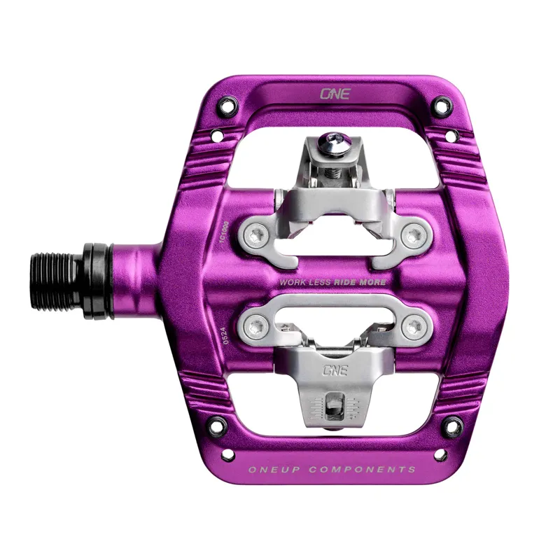 OneUp Clip Pedals in Purple-1