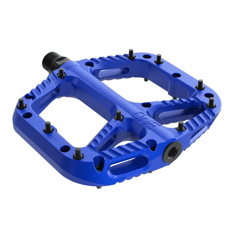OneUp Flat Composite Pedals in Blue-1