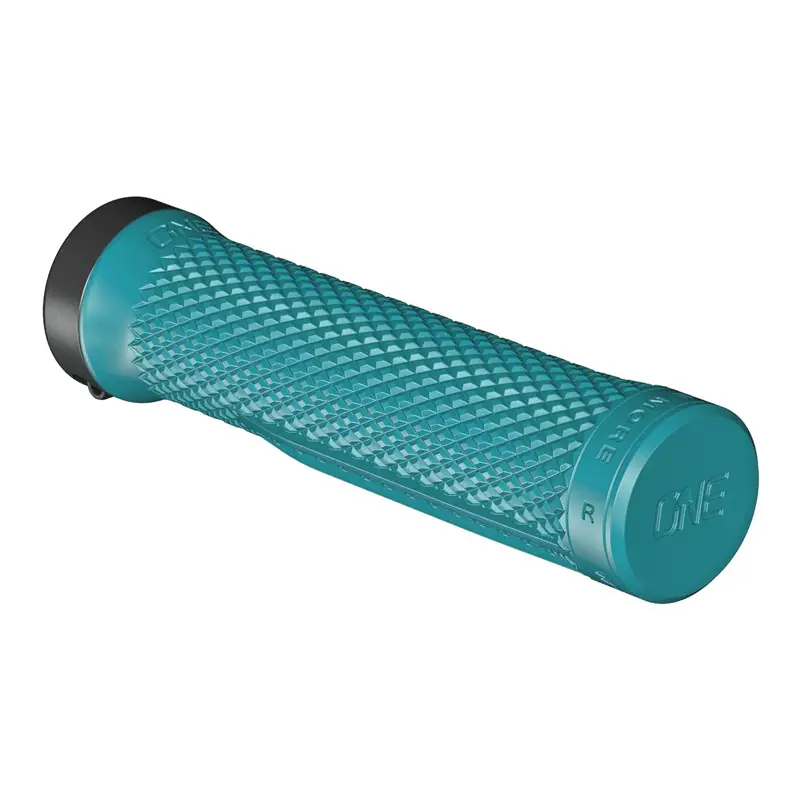 Balfes Bikes Oneup OneUp Lock-On Grips in Turquoise | Free postage over £30, £10 off first order, price match & 0% finance.