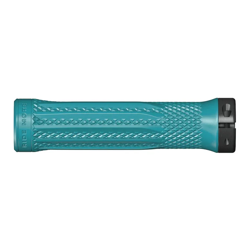 OneUp Lock-On Grips in Turquoise-2