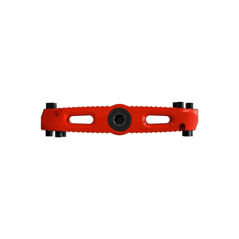 OneUp Small Flat Composite Pedals in Red-2