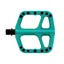 OneUp Small Flat Composite Pedals in Turquoise