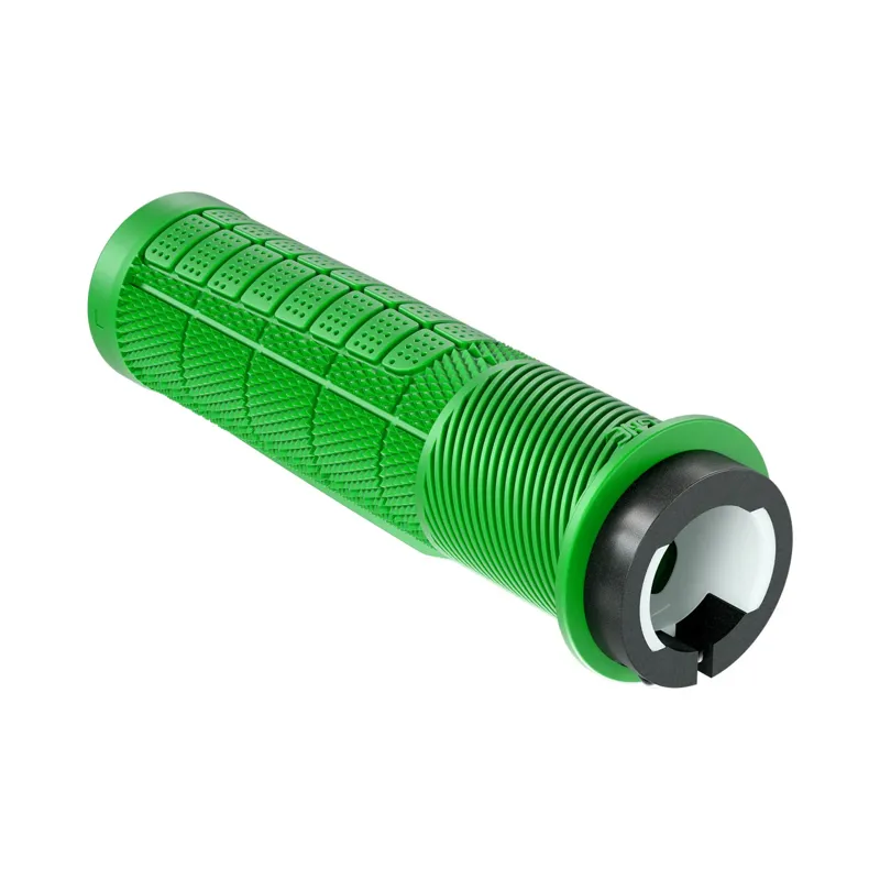OneUp Thick Lock-On Grips in Green-1