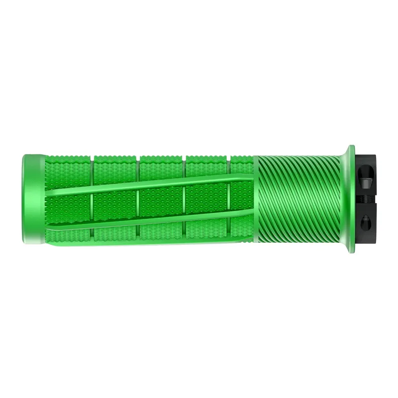 OneUp Thick Lock-On Grips in Green-3