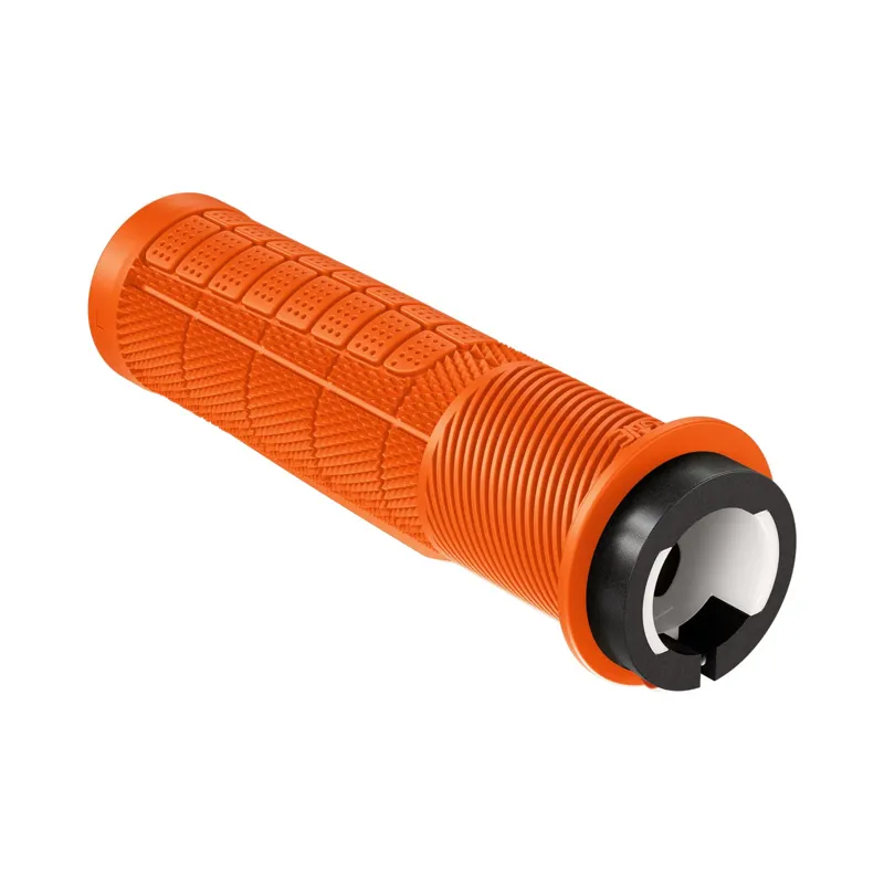 OneUp Thick Lock-On Grips in Orange-1
