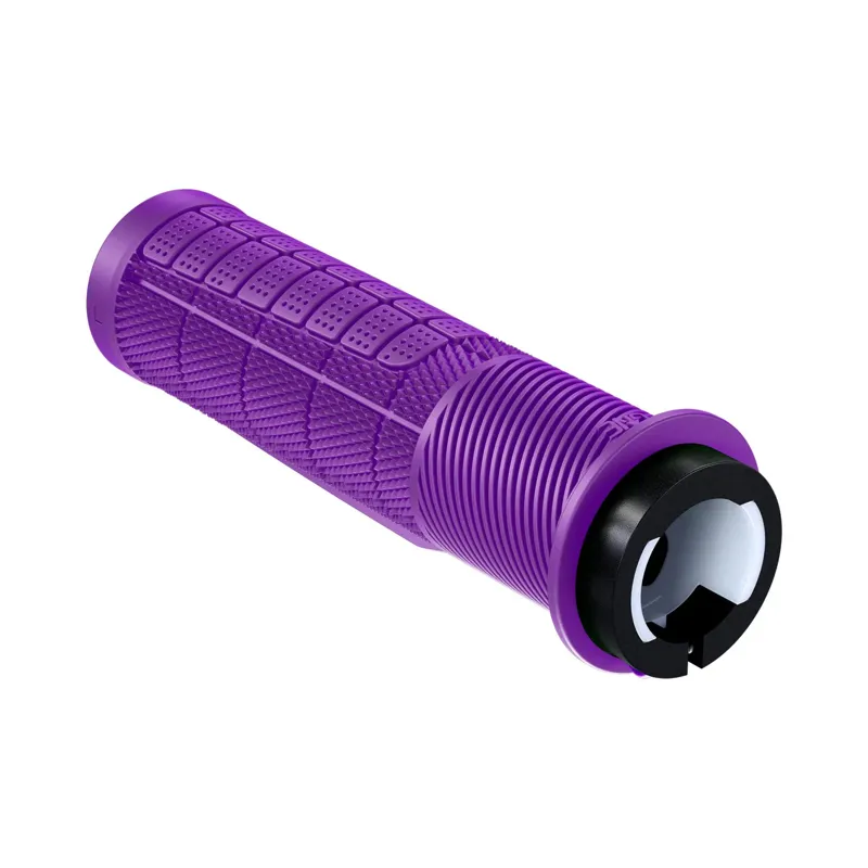 OneUp Thick Lock-On Grips in Purple-1