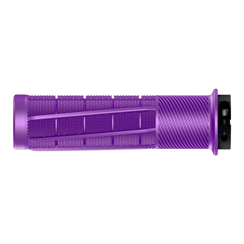 OneUp Thick Lock-On Grips in Purple-3