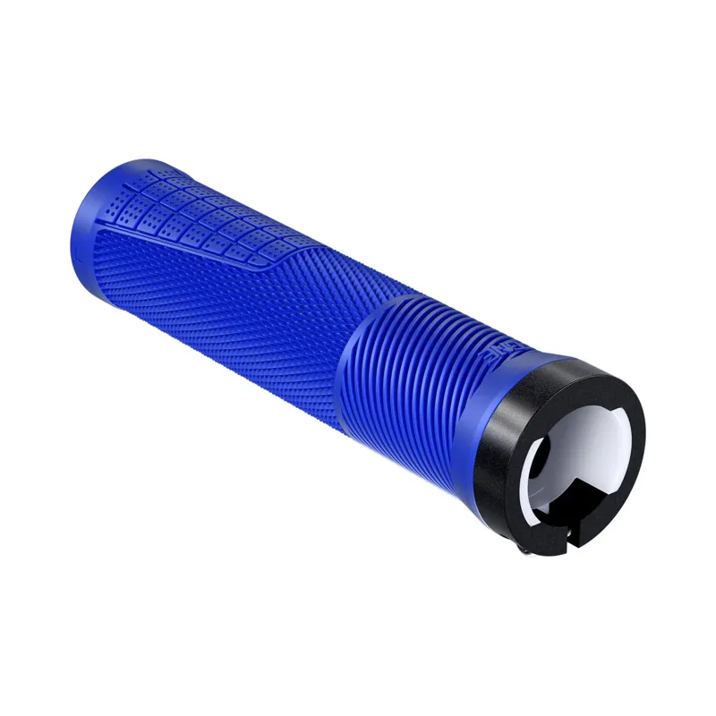 OneUp Thin Lock-On Grips in Blue-1