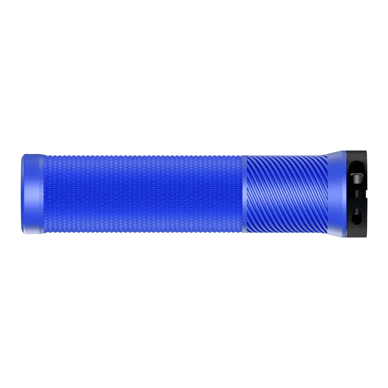 OneUp Thin Lock-On Grips in Blue-3