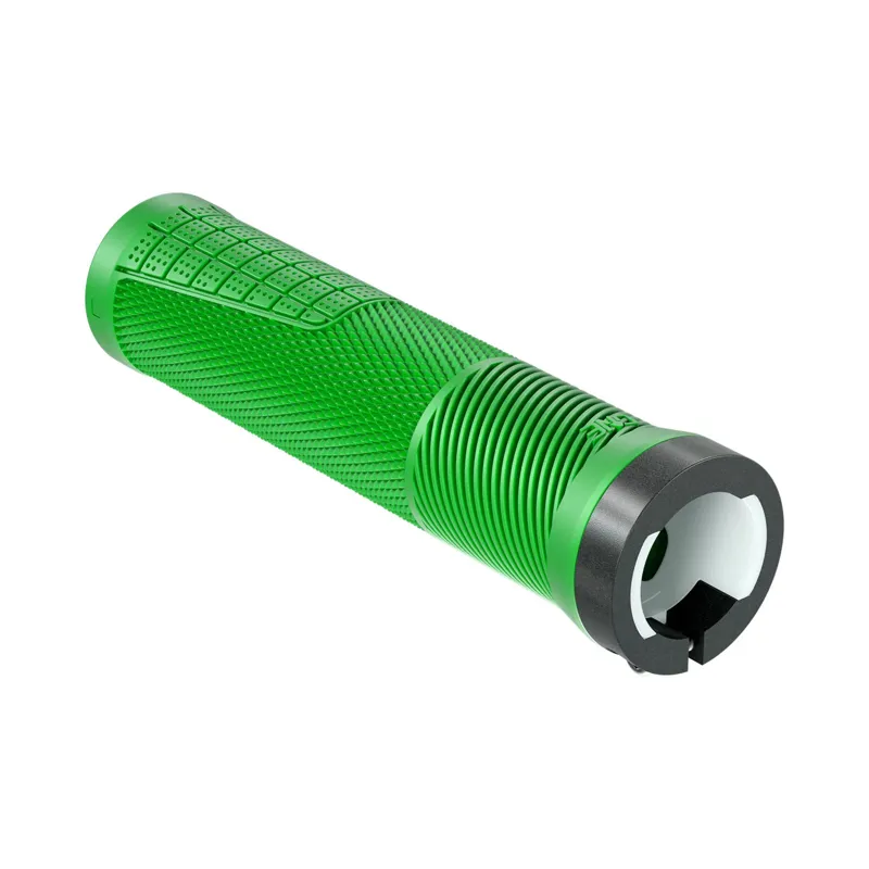 OneUp Thin Lock-On Grips in Green-1