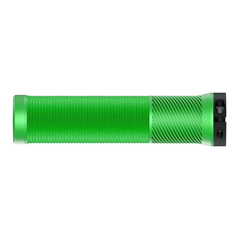 OneUp Thin Lock-On Grips in Green-3